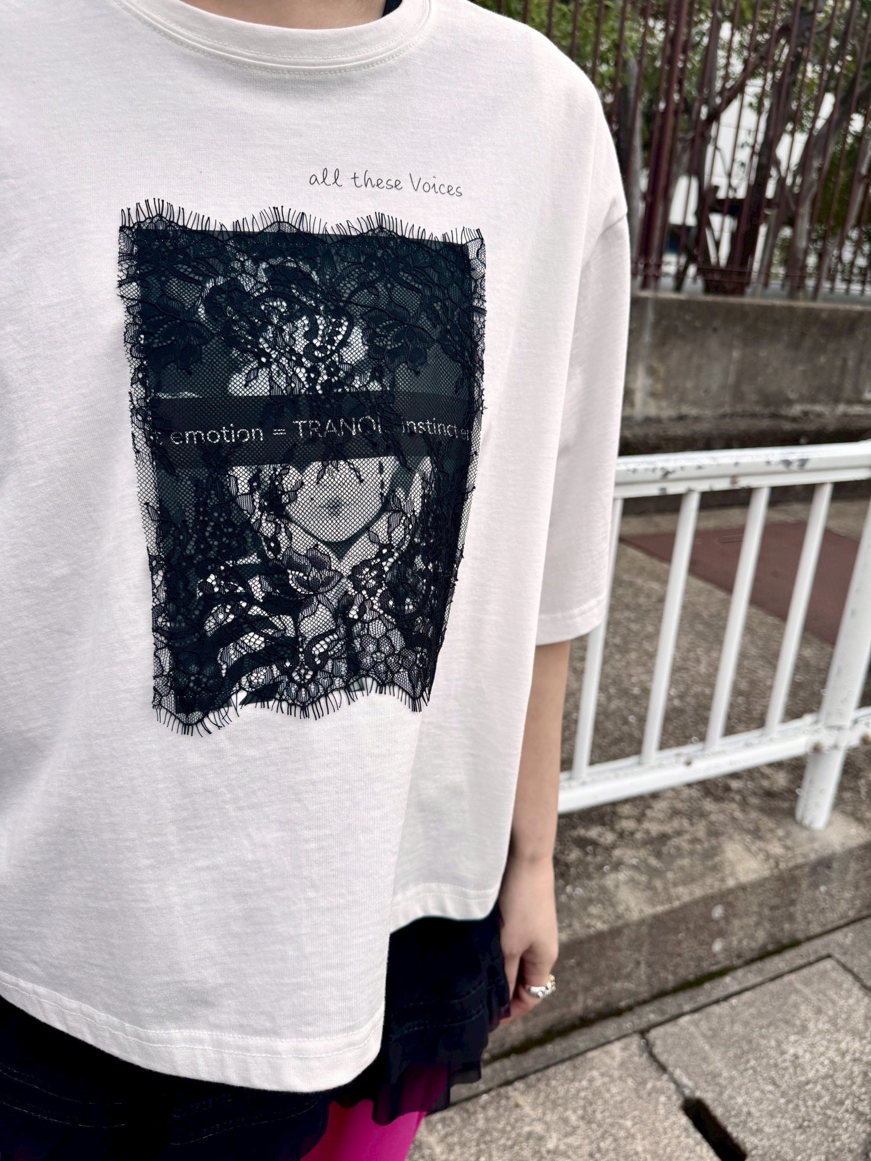 race face wide tee 242J227 | TRANOI.offical STORE