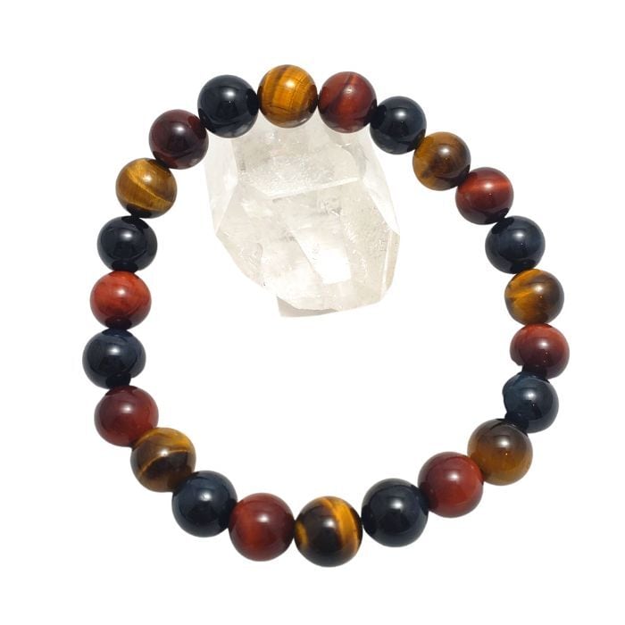 3種類の タイガーアイ ブレスレット タイガーアイ レッドタイガーアイ ファルコンアイ 天然石 ブレス パワーストーン ギフト 金運 恋愛運 仕事運 グッズ 送料無料 アクセサリー