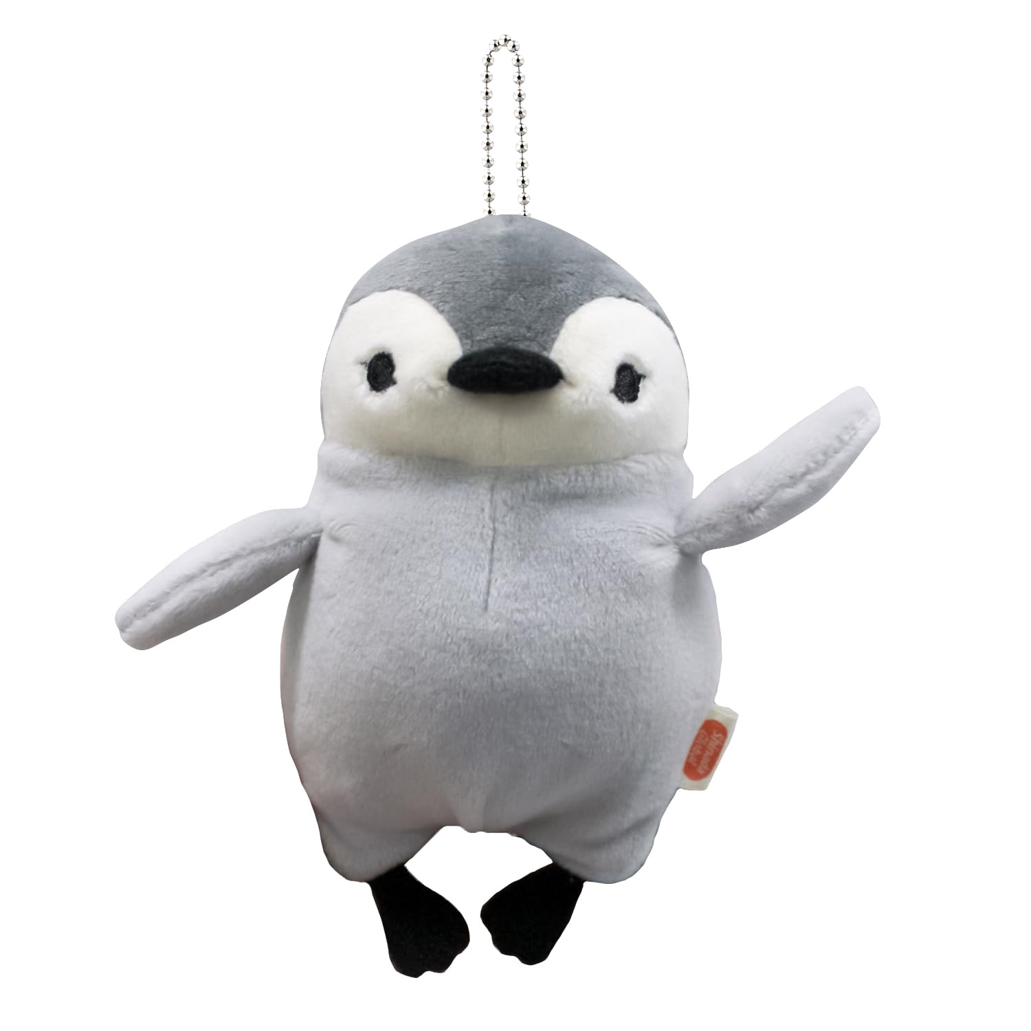 6/7まで値下げ★ペンギン ぬいぐるみ アニマル キッズ シナダグローバル もちシリーズ もちぺん 子 グレー (mini) 7×5×14cm