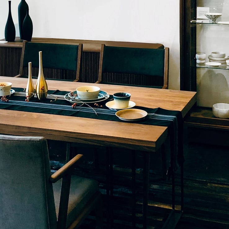 【福岡市限定】【コンテナ保管】ダイニングテーブル 三幸ジャパン ランスⅡ ランス ダイニングテーブル［リアルスタイル］ | REAL Style online shop