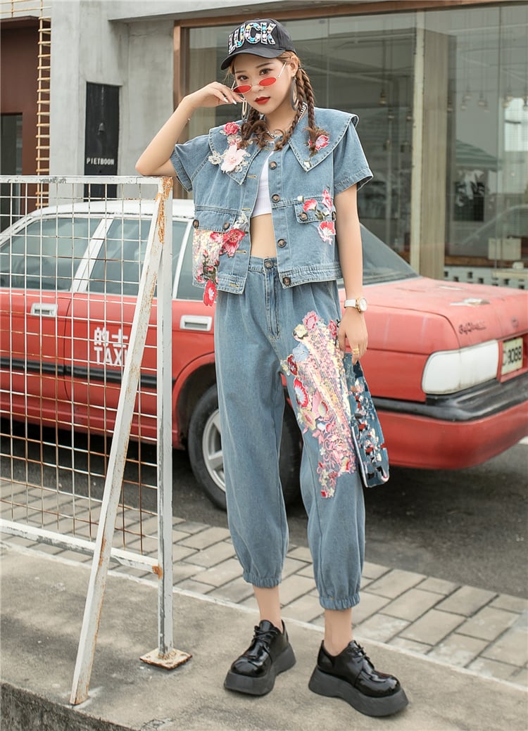 Off-White - オフホワイト バックフラワーペンキデニムジャケット ジャケット/アウター オフホワイト バックフラワーペンキデニムジャケット