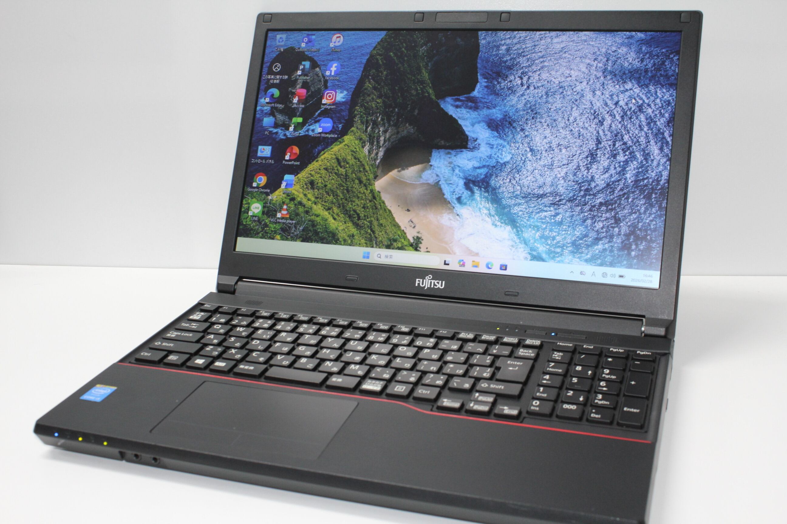 【中古ノートPC】富士通〈LIFEBOOK UH95/E2〉Intel Core i7/SSD512GB/メモリ8GB ⑤ 中古ノートPC】富士通〈LIFEBOOK UH95/E2〉Intel Core i7/SSD512GB