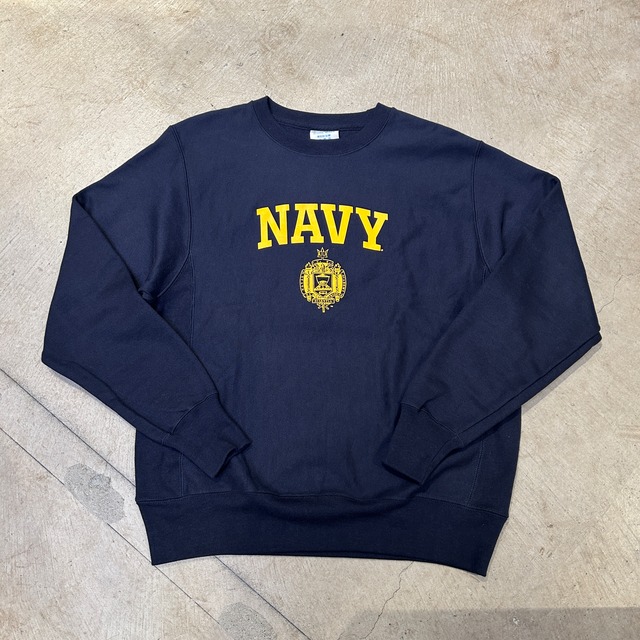 CHAMPION REVERSE WEAVE "NAVY" SWEAT SHIRT 現行