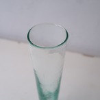 再生ガラスの一輪挿し