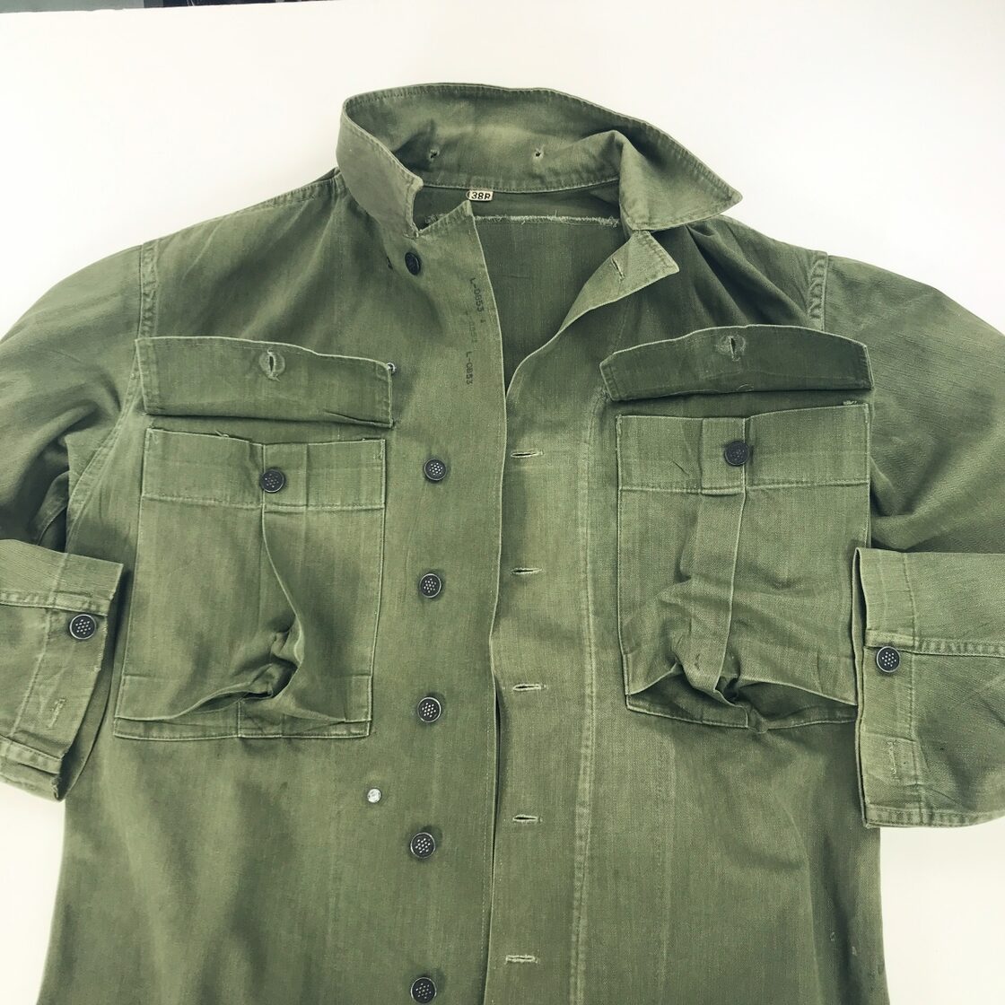 U.S.ARMY 40年代 M1943 HBT UTILITY JACKET 13スターボタン 陸軍 M43 