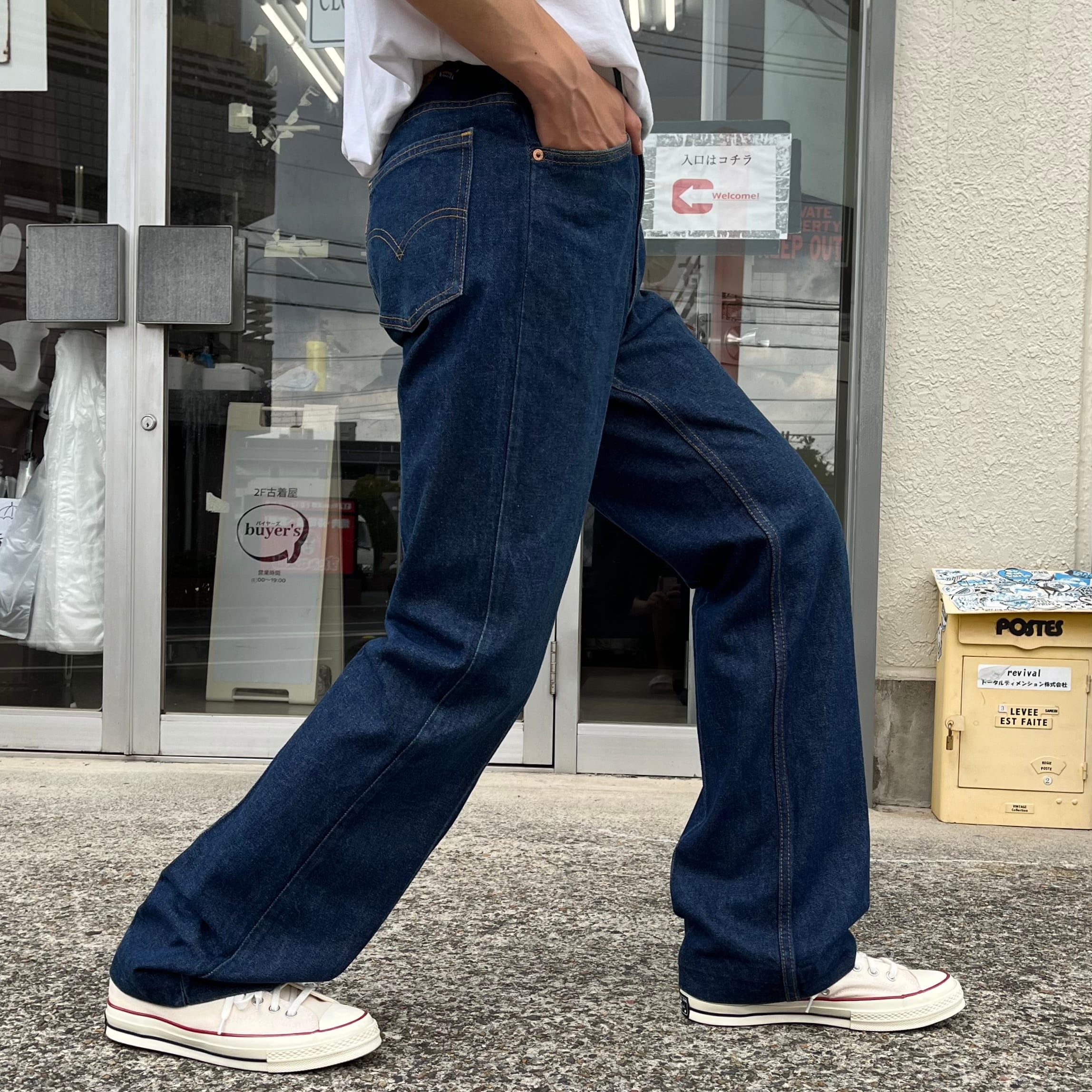 W34L32【USA製】90s Levi’s リーバイス ブーツカット フレア アメリカ製