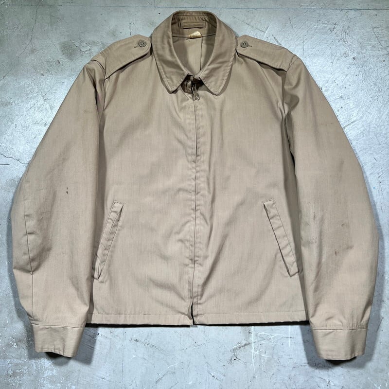 80's U.S.NAVY ウィンドブレイカージャケット Creighton社 ベージュ