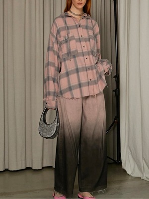 【25SS】PRANK PROJECT プランクプロジェクト / Hooded Check Shirt