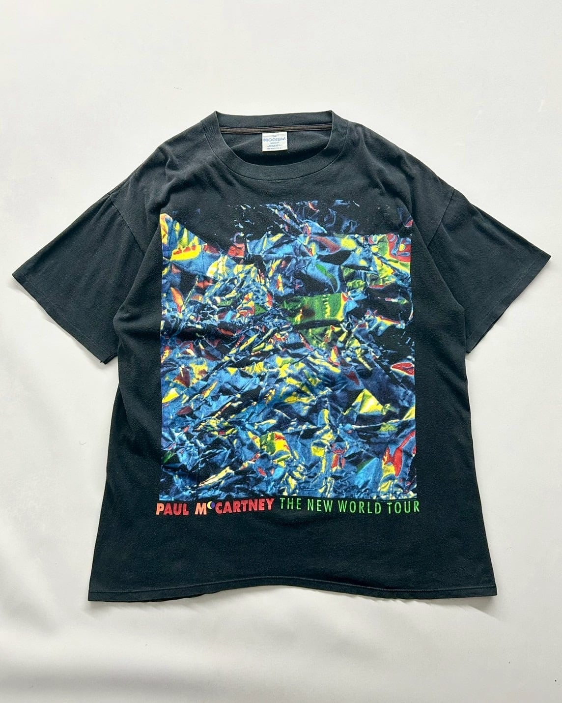 90s Paul Mccartney THE NEW WORLD TOUR Tee USA製