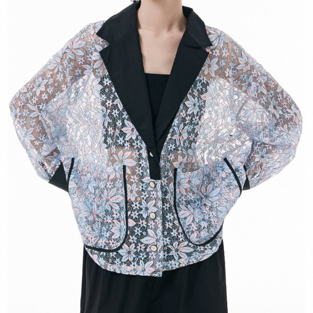 花柄レースシースルージャケット JK0209 | Style Sombre（スタイル