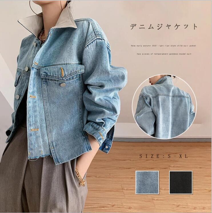 秋冬新作 トップス デニムコート、コート、レディースコート トップス