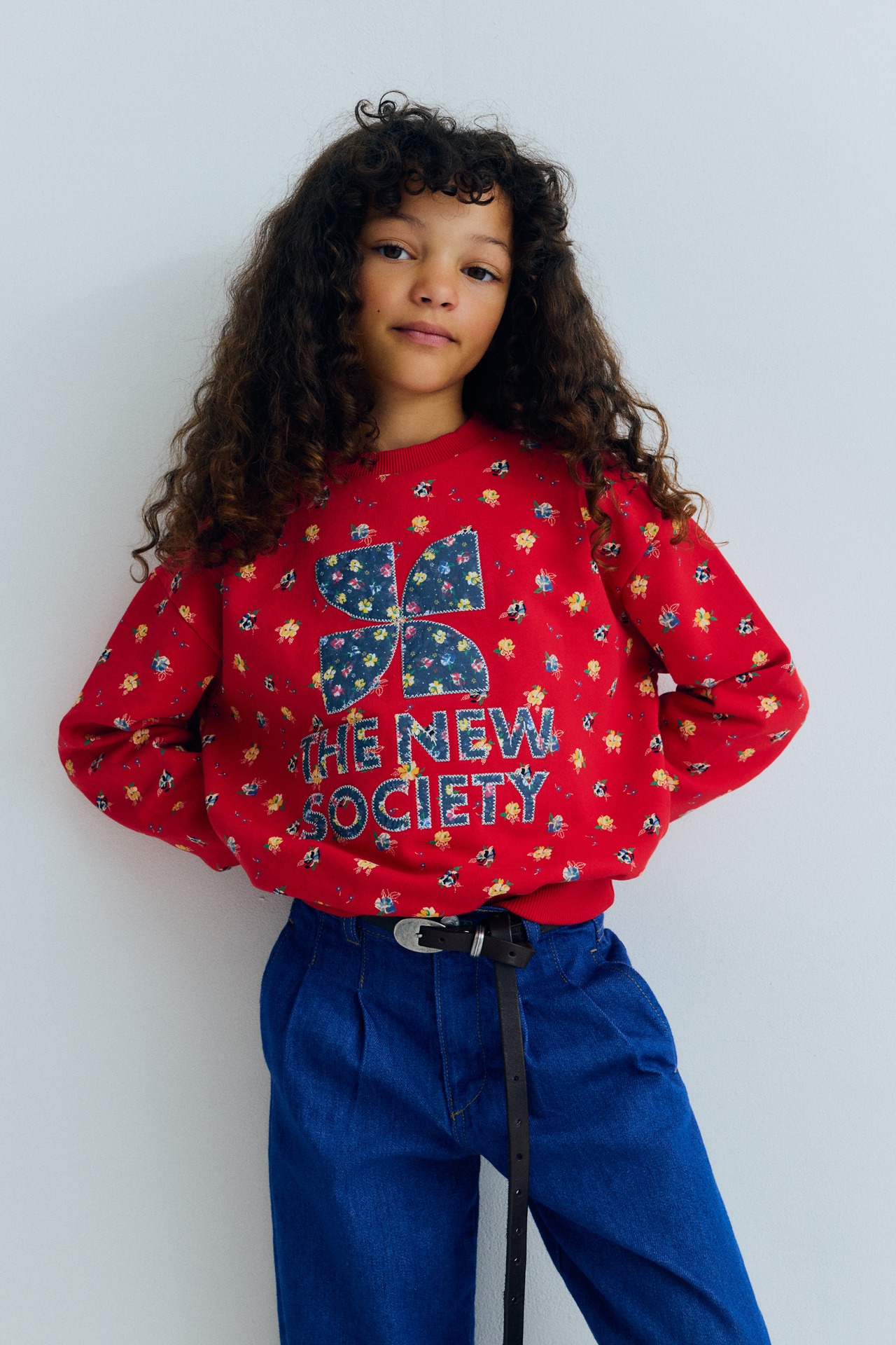 The New Society/Amapola Sweatshirt Amapola Print