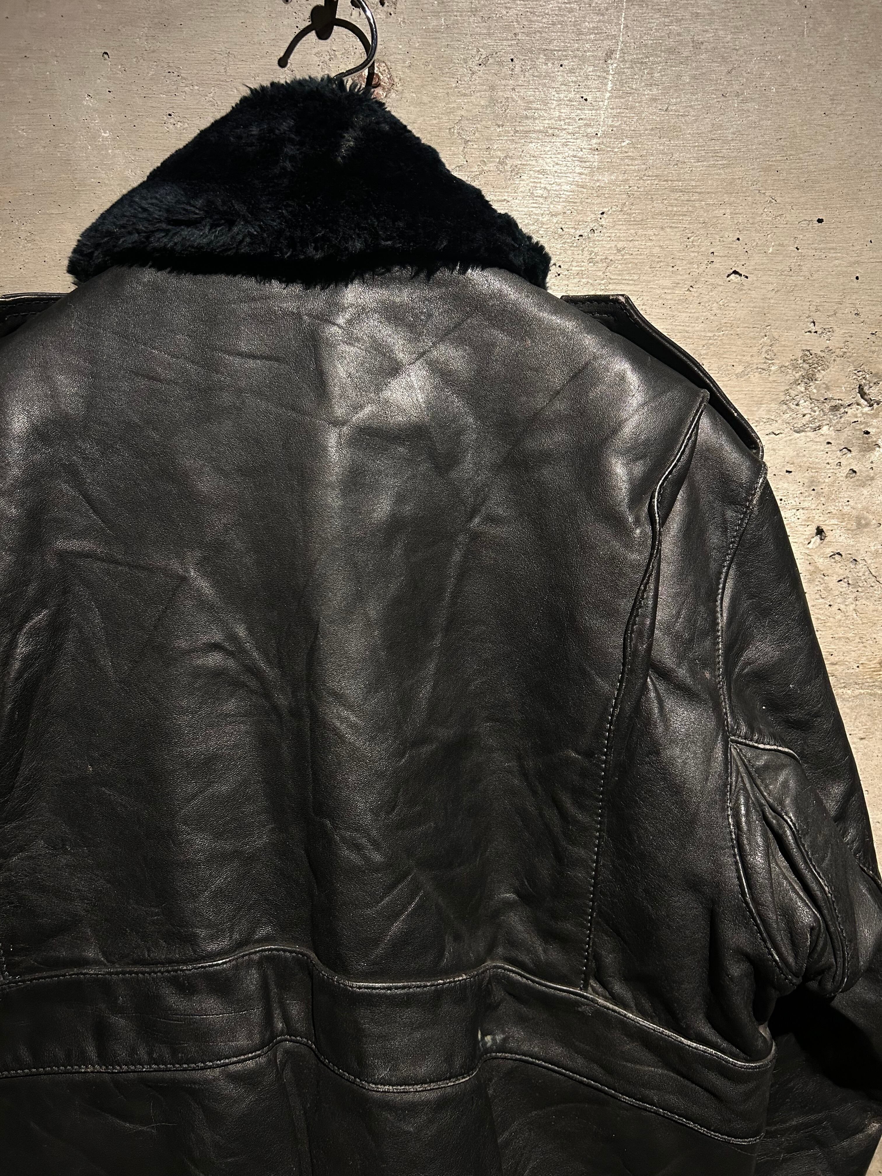 Harley-davidson G-1 A-2 フライトジャケット Caka】“Harley Davidson × Hein Gericke” G-1 Type Leather Flight