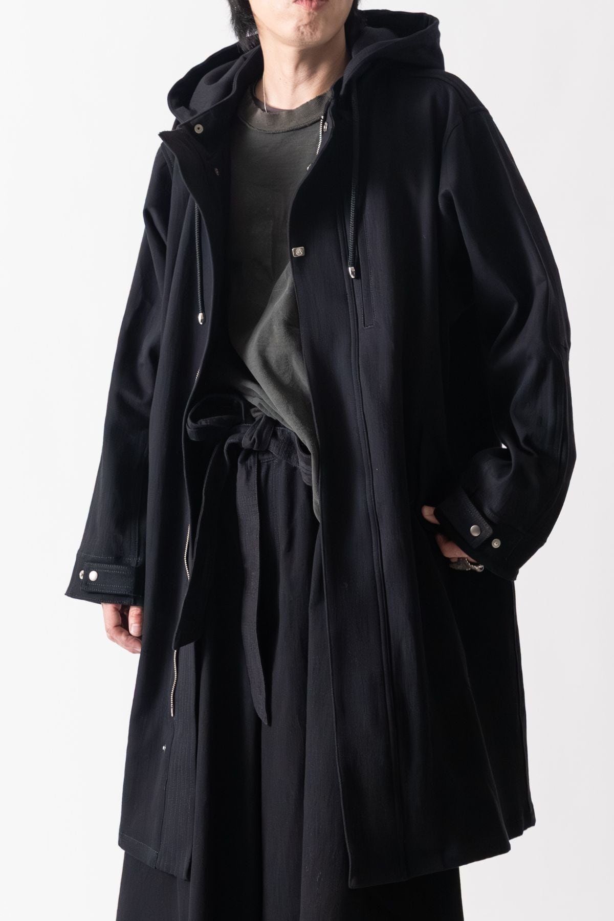 新作入荷｜極数量限定】オールウェザーデニムコート-BLACK- / ALL