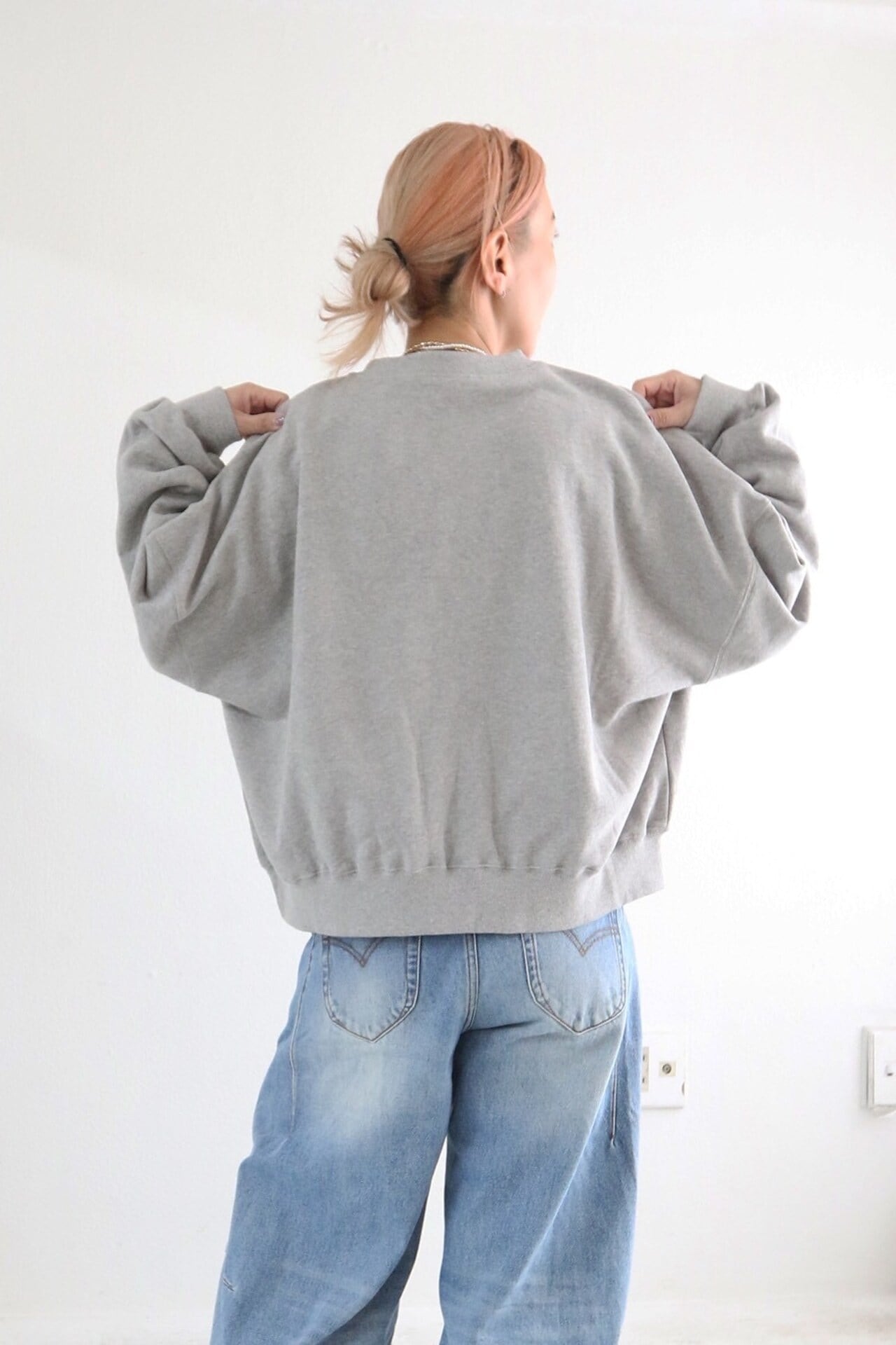 リラックスシルエットスウェット / Relaxed Silhouette Sweatshirt(25P12001H)