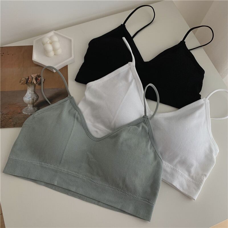 バックリング ブラ ホワイトトップス レッド 指輪 YY-ファッション83158351392