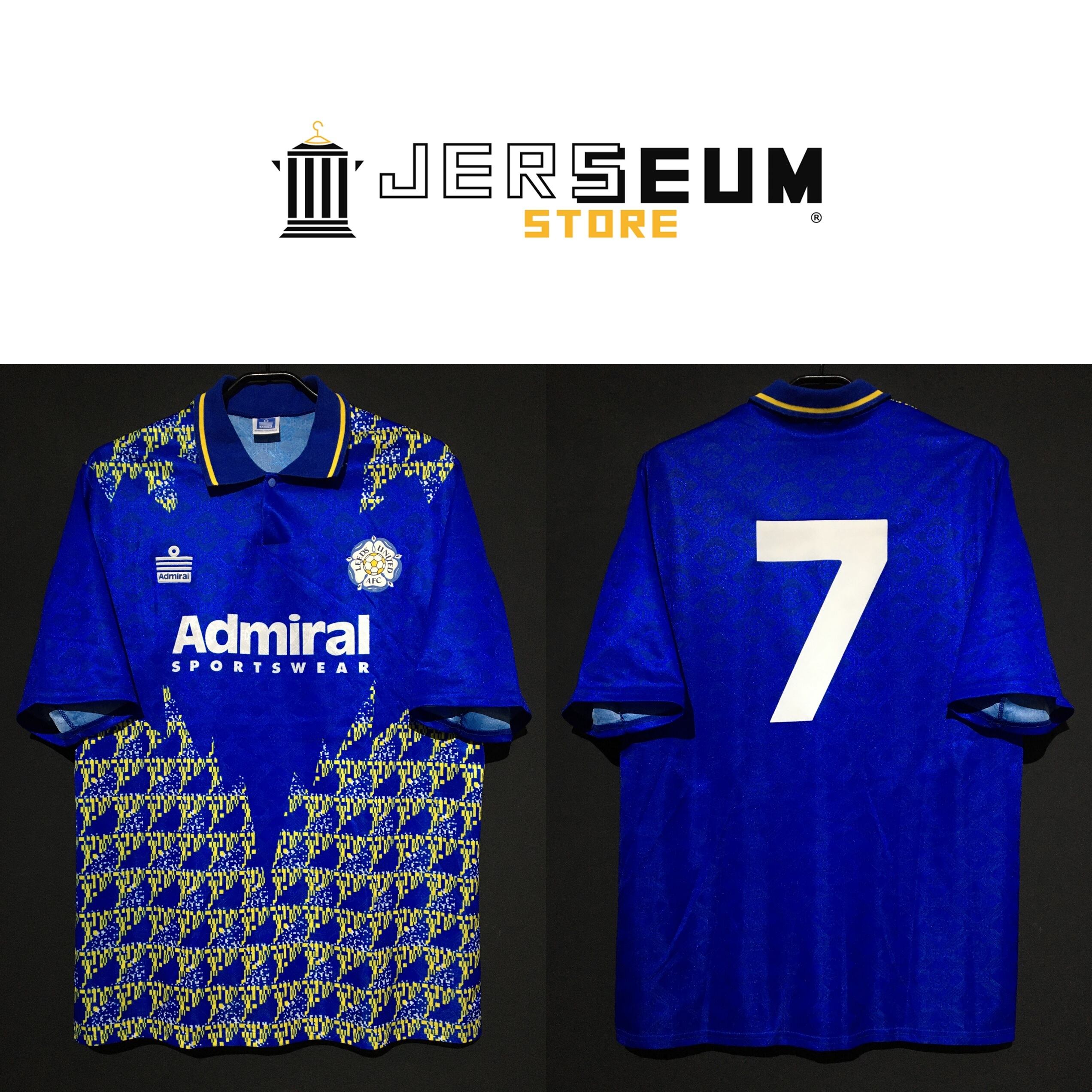 【1992/93】 / Leeds United F.C.（A） / Condition：Preowned / Grade：5 /  Size：42/44（equiv. to L） / No.7