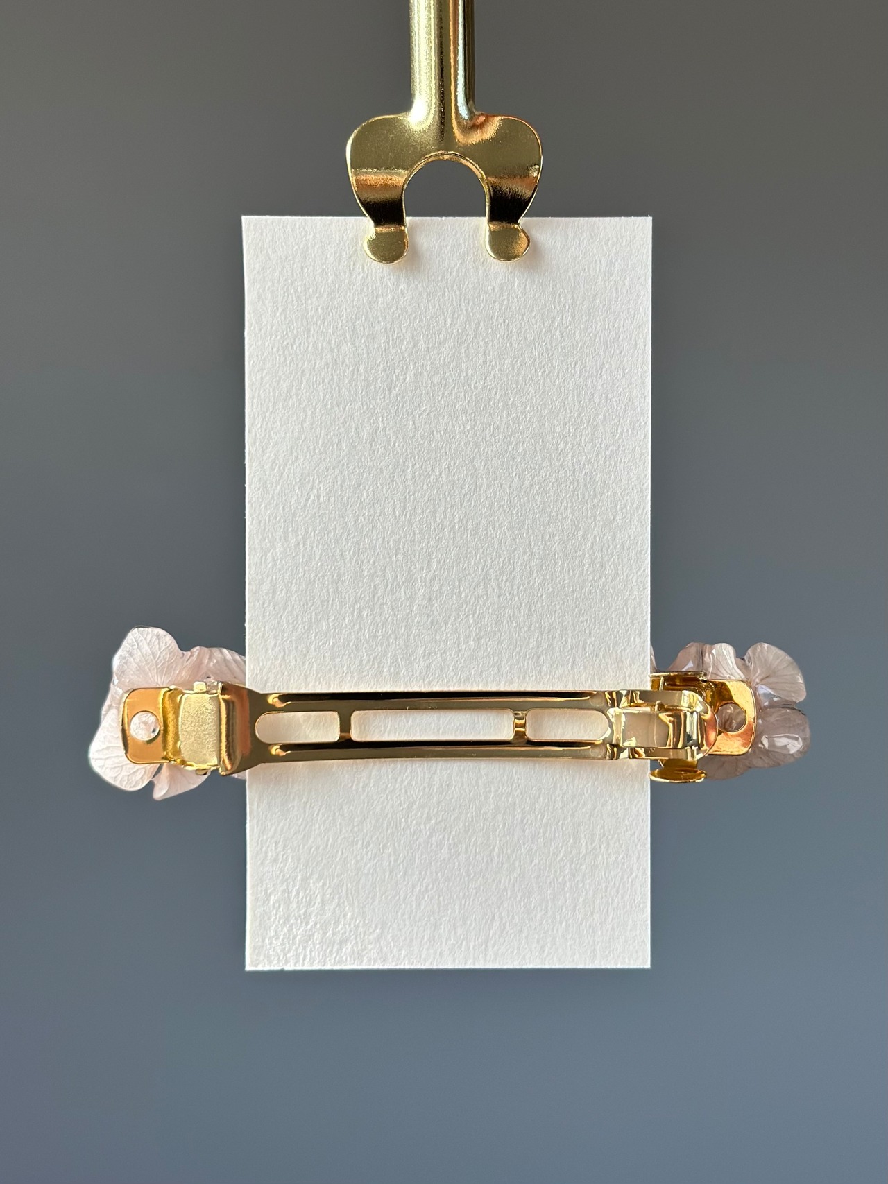 hydrangea barrette