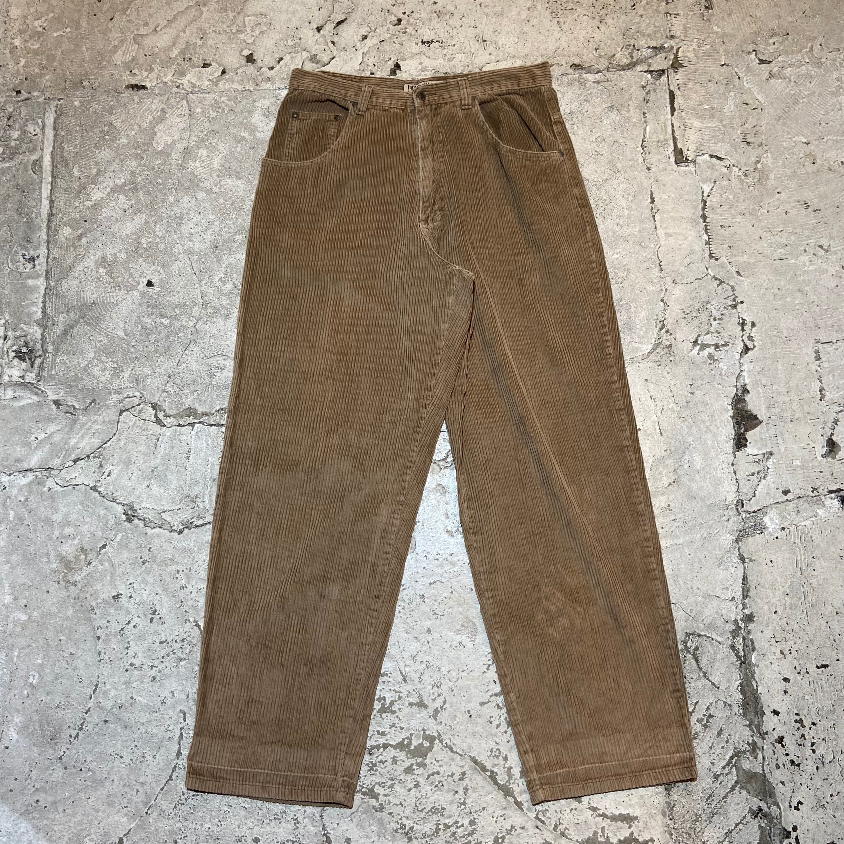 90s〜 INDUSTRIAL RAGS / コーデュロイパンツ サイズ34 | DonDonDown 