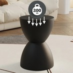 スツール ミニスツール 小さいイス 高さ44cm ２色展開 椅子 イス 幾何学 砂時計型　 おしゃれ 北欧