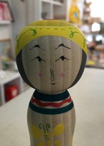 創作こけし「旅こよみ」3月