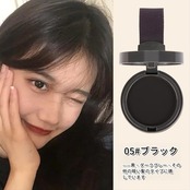 UNYOKE ヘアボール ヘアシャドウ ダークブラウン/ウォータープルーフ/小顔メイク/生え際・薄毛/生え際パウダー 1個(×1)-5#ブラック