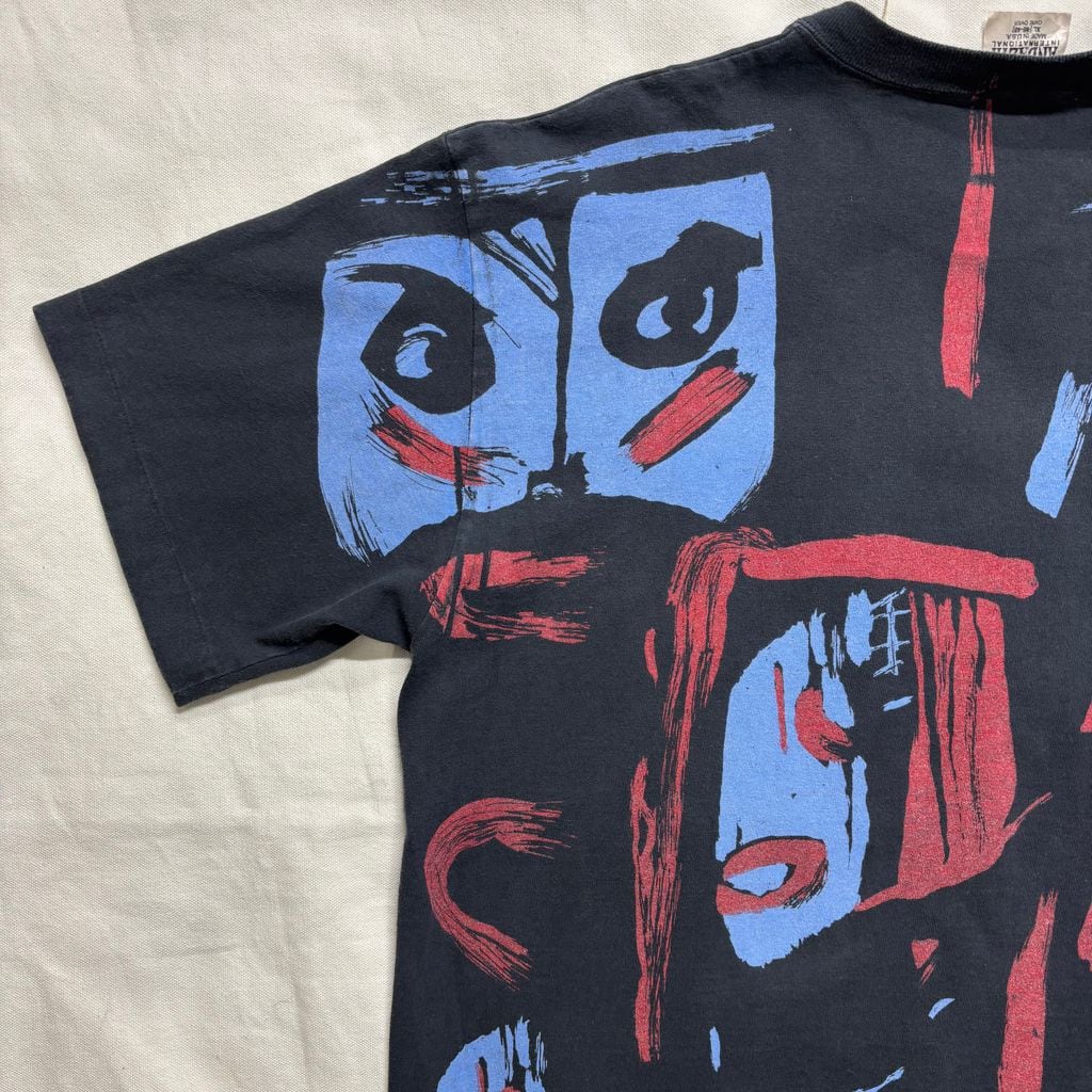 90s “Headshot III ” Miles DavisアートTシャツ ANDAZIA USA製 XL