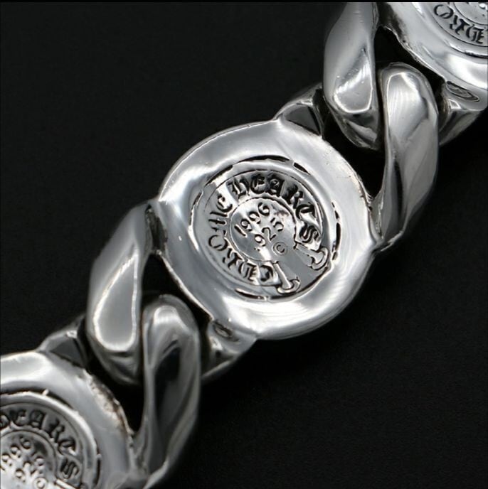 CHROME HEARTS クロムハーツ ケルティックリンクブレスレット 5リンク