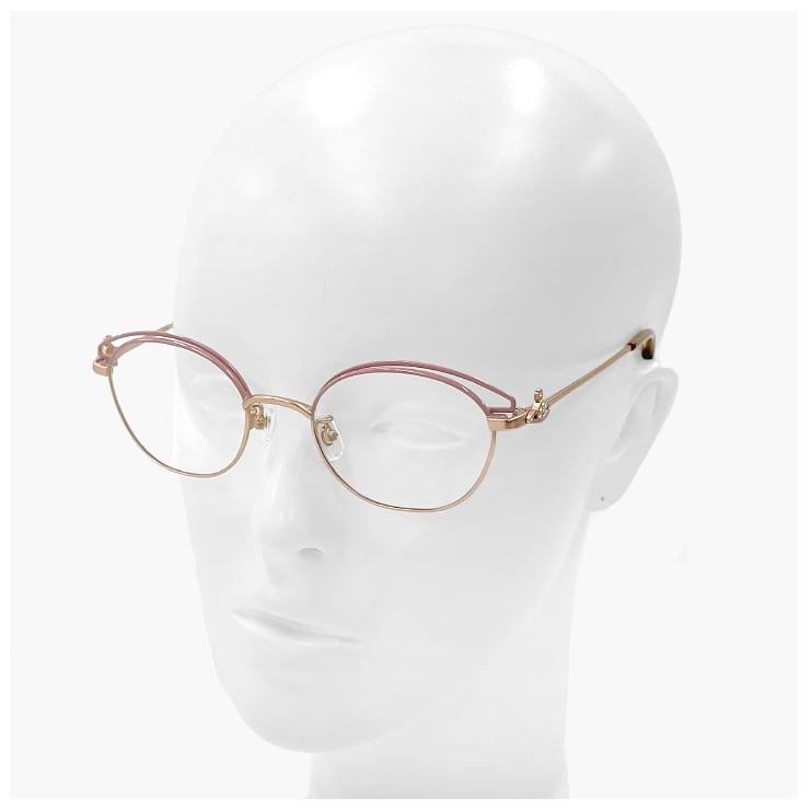 【新品】 ヴィヴィアンウエストウッド メガネ 40-0033 c03 Vivienne Westwood レディース 眼鏡 40-0033-3 軽量 細い オーバル 型 ブロー メタル フレーム オーブ βチタン ダミーレンズ発送 ヴィヴィアンウエストウッド メガネ 40-0033 c03 Vivienne Westwood