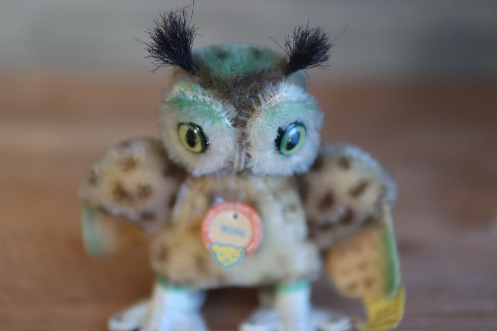 ヴィンテージ シュタイフ フクロウ  Wittie 12㎝