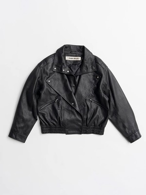 【26AW | WOMEN】PRANK PROJECT プランクプロジェクト / レザージャケット / Sheep Leather Bomber Jacket　31262216101　