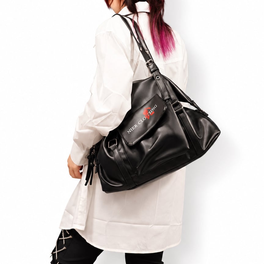 先着77点新作ばら撒きプレゼント》SIDE SNAP 5POCKET PU LEATHER BAG
