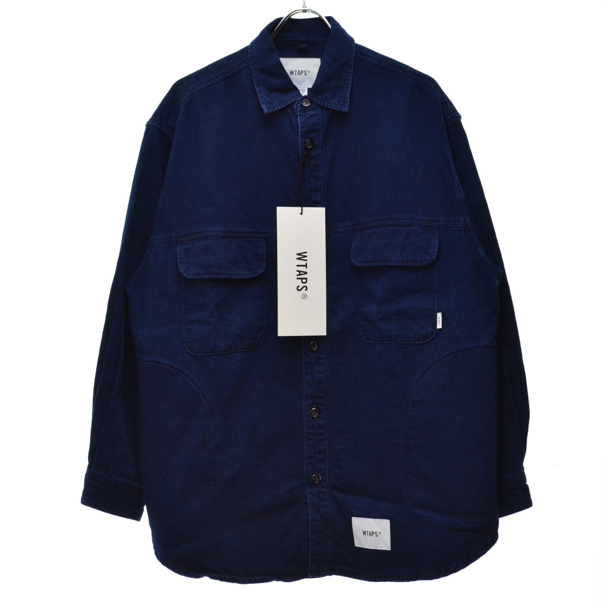 【L】23ss WTAPS WCPO / LS / COTTON. DENIM