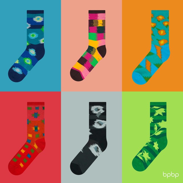 IKAT STEPS ソックス by bpbp
