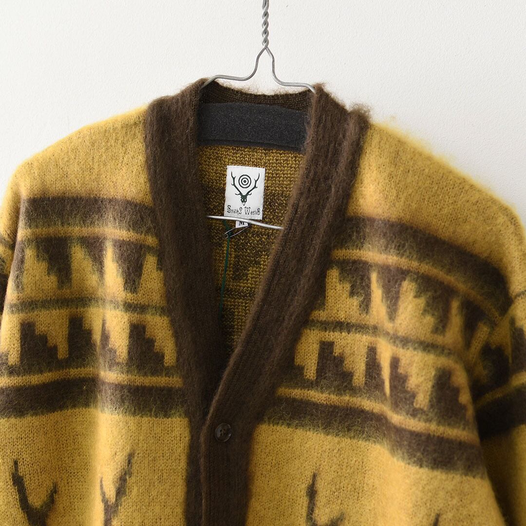 SOUTH2 WEST8 [サウスツーウエストエイト] Mohair V Neck Cardigan