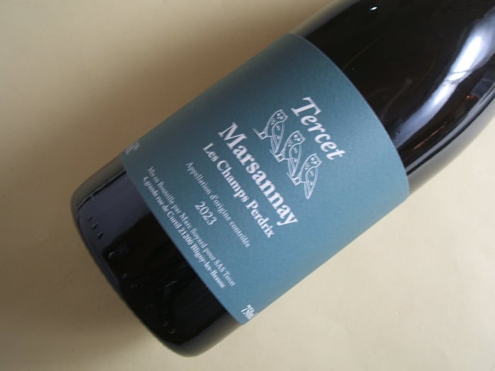 マルサネ シャン・ペルドリ 赤 2023年 メゾン・テルセ(マルク・ソワイヤール)