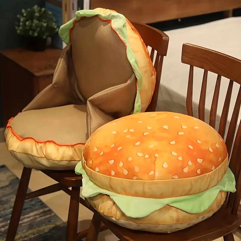 クッション ハンバーガー バーガー 椅子 座椅子 フロアクッション 座る