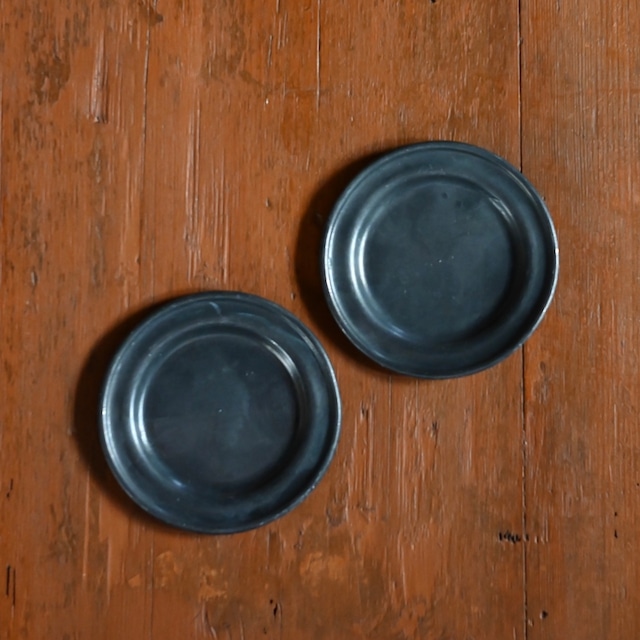 Pewter Plate / ピューター プレート【A】〈 お皿・エタン・収納・店舗什器・食器・アンティーク・ヴィンテージ 〉113966