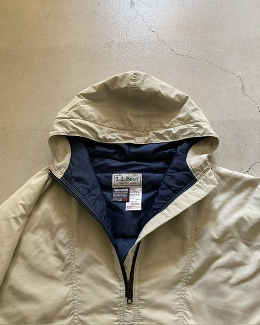 ベージュL：L.L.Bean エルエルビーン シンサレート 中綿