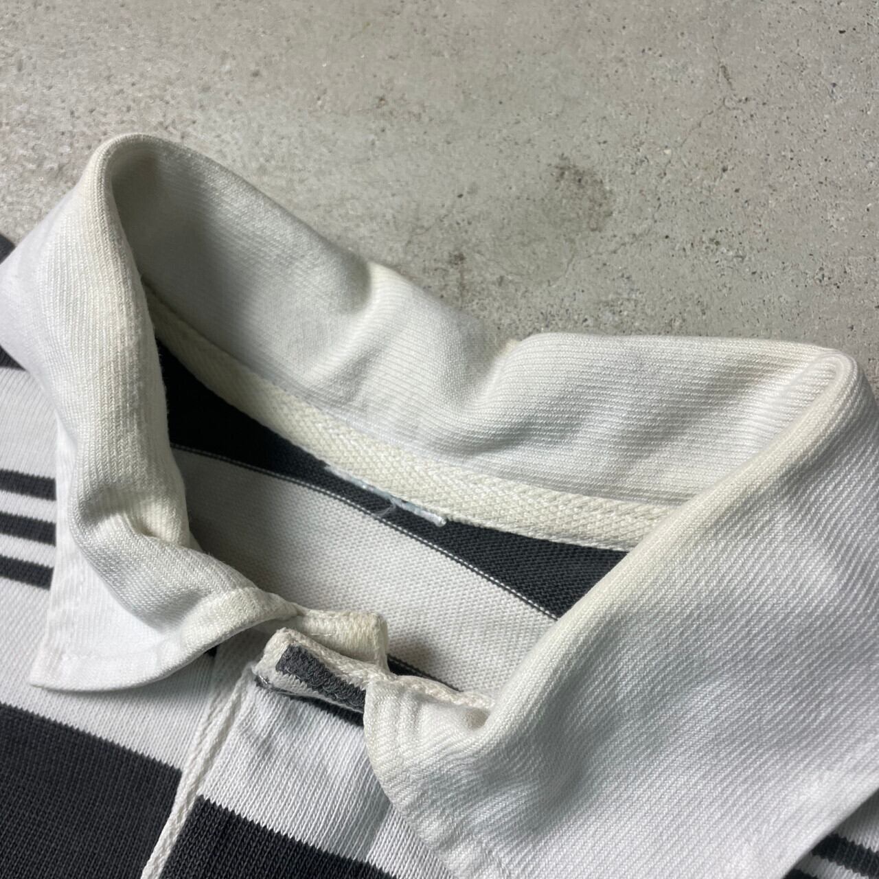 70~80年代 adidas アディダス ラガーシャツ ボーダー メンズL相当 古着