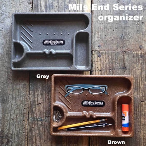 Mils End Series オーガナイザー 全2色 小物入れ アンプラグド 日本製 ミッドセンチュリー