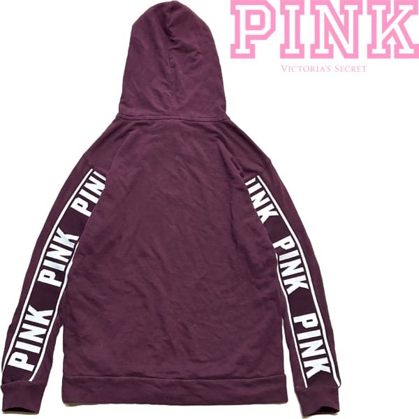 1点物◇ビクトリアズシークレットPINKスウェットパーカー古着メンズ