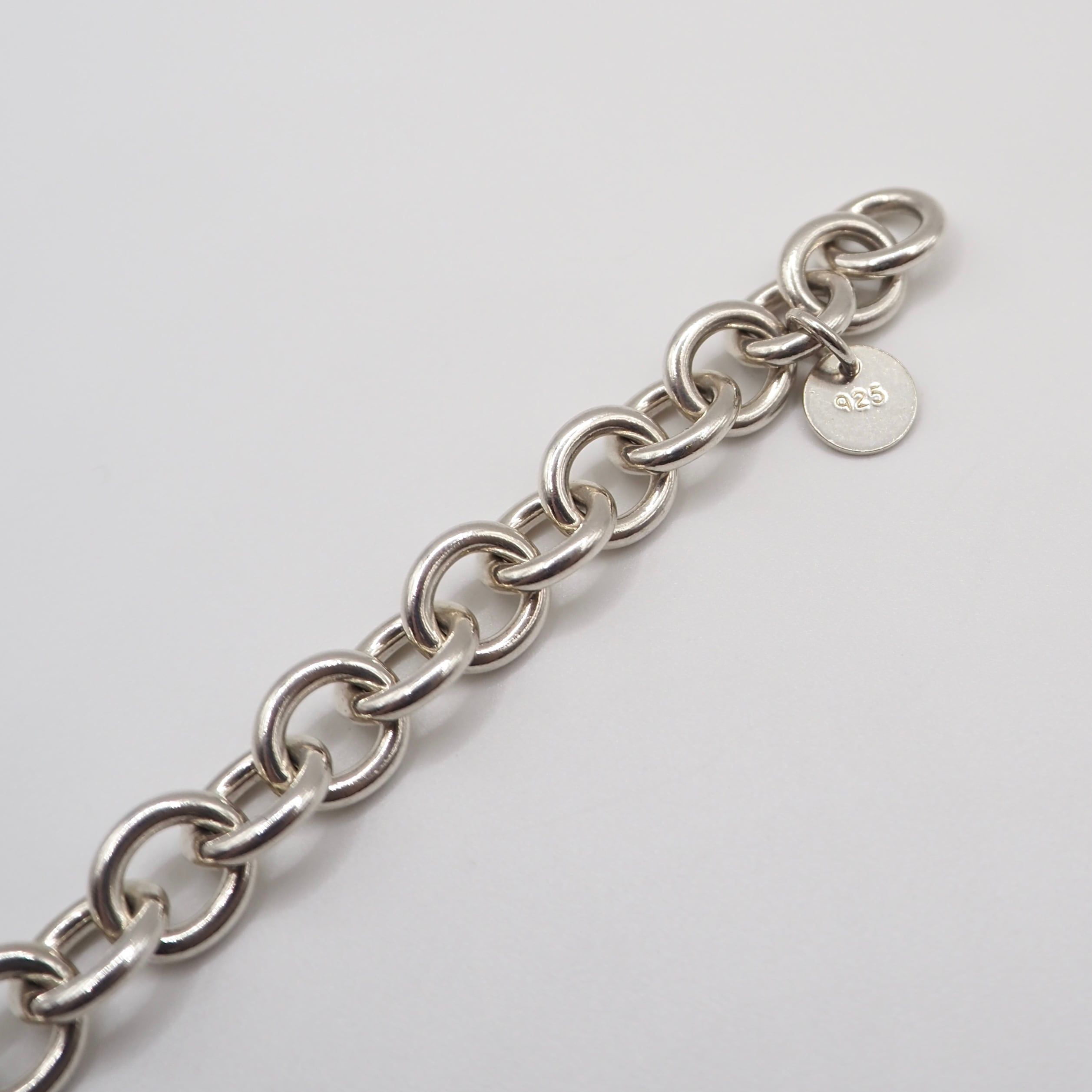 Tiffany&Co. パドロックチェーンブレスレット シルバー925