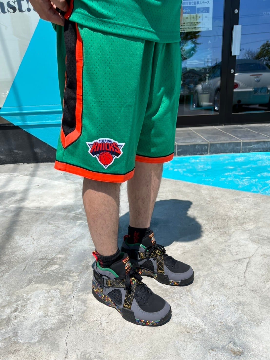 Mitchell & Ness New York KNICKS SW‐shorts