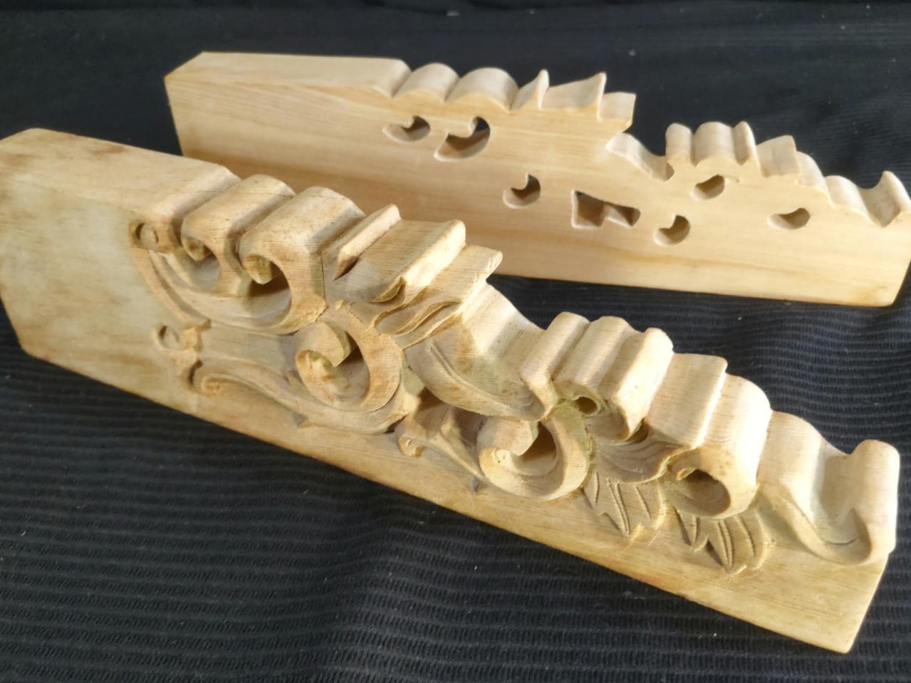 5枚【持ち送り】長さ46cm 社寺仏閣、山車、屋台、神殿、だんぢり彫刻 5