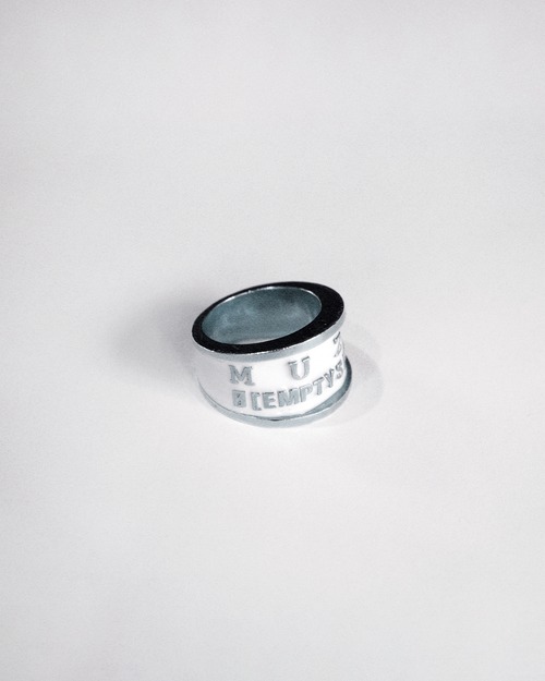 Entry Ring - Silver x Cream