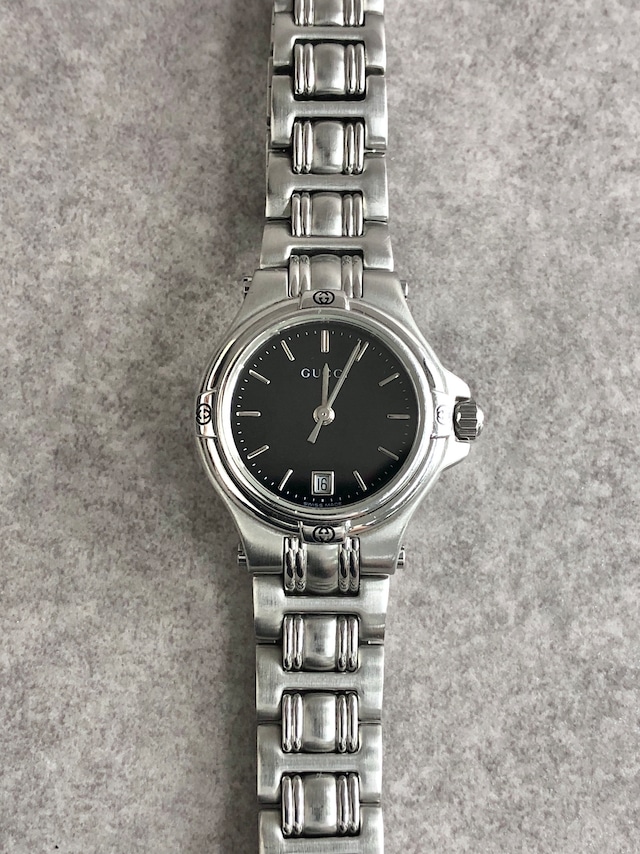 GUCCI グッチ 腕時計 シルバー ステンレススチール クウォーツ 9040L vintage ヴィンテージ オールド mgafij