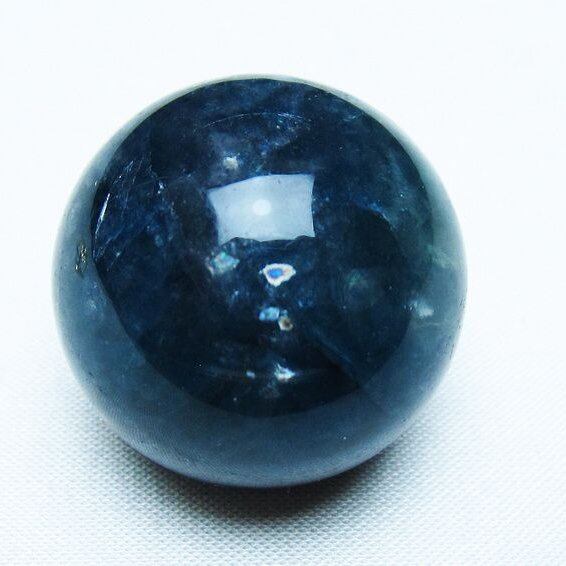 フローライト 丸玉 32mm 蛍石 スフィア 螢石 置物 一点物 141-7161