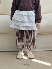 【取寄】LITTEL HI  アイレットストライプジョガーパンツ｜秋服｜韓国子供服｜26/AT