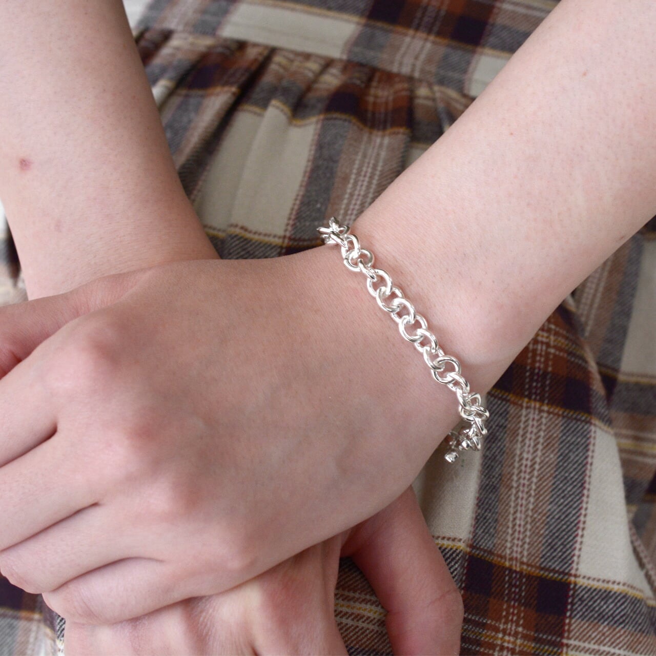 MANANAS [マナナス] Rolo Chain Bracelet(8mm) [BR-21015] ロロ